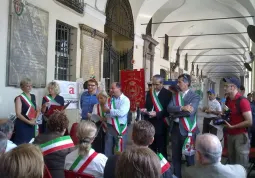 Il Movimento dei Sindaci in una delle passate  manifestazioni 